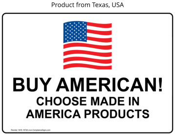 Product from Texas, USA